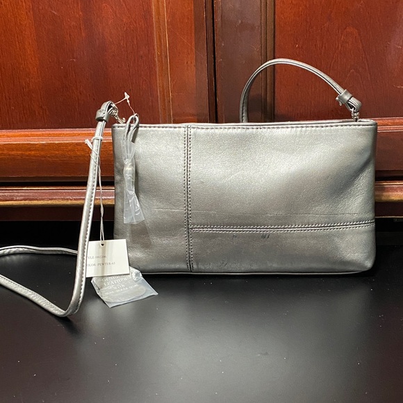 Pewter Women's shoulder handbag - Picture 1 of 16